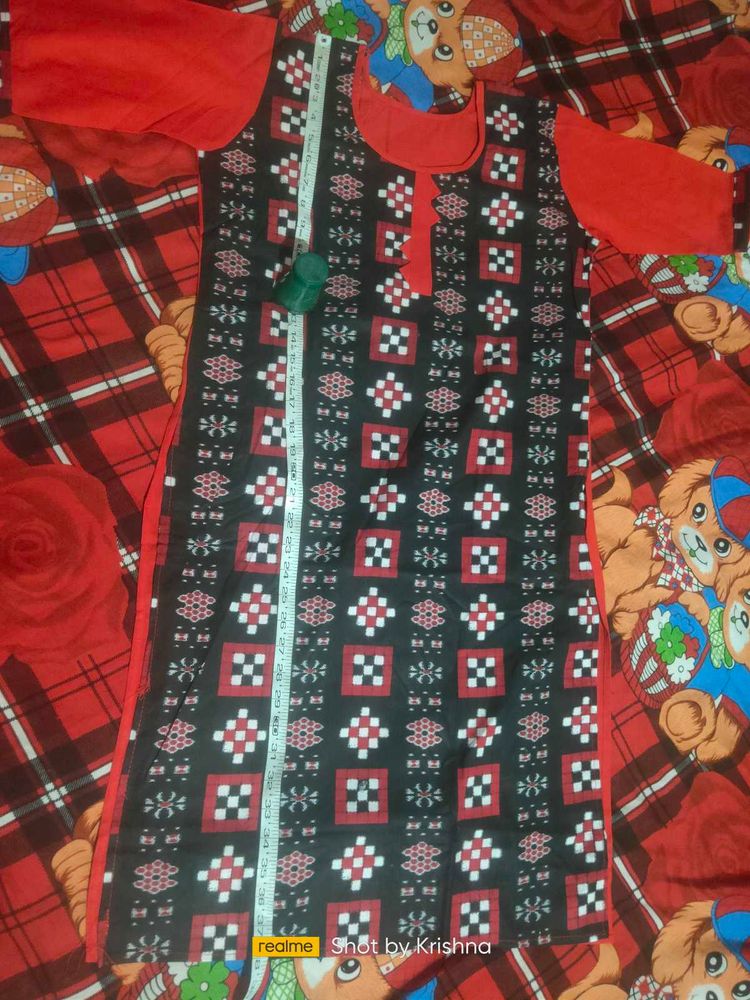 Sambalpuri Printed Cotton Kurti