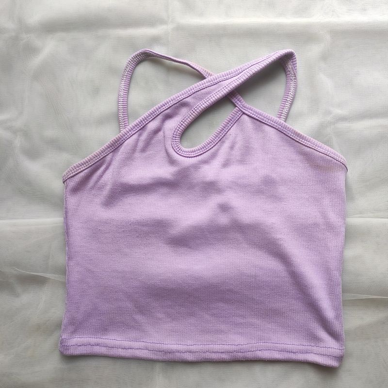 Cute Lavender Tank Top It&#39;s Very Trendy