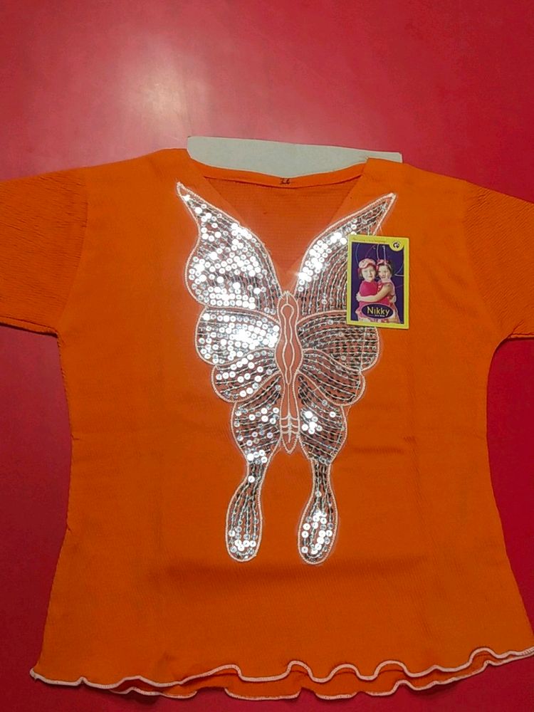 Girls Top 4-6 Years Brand New