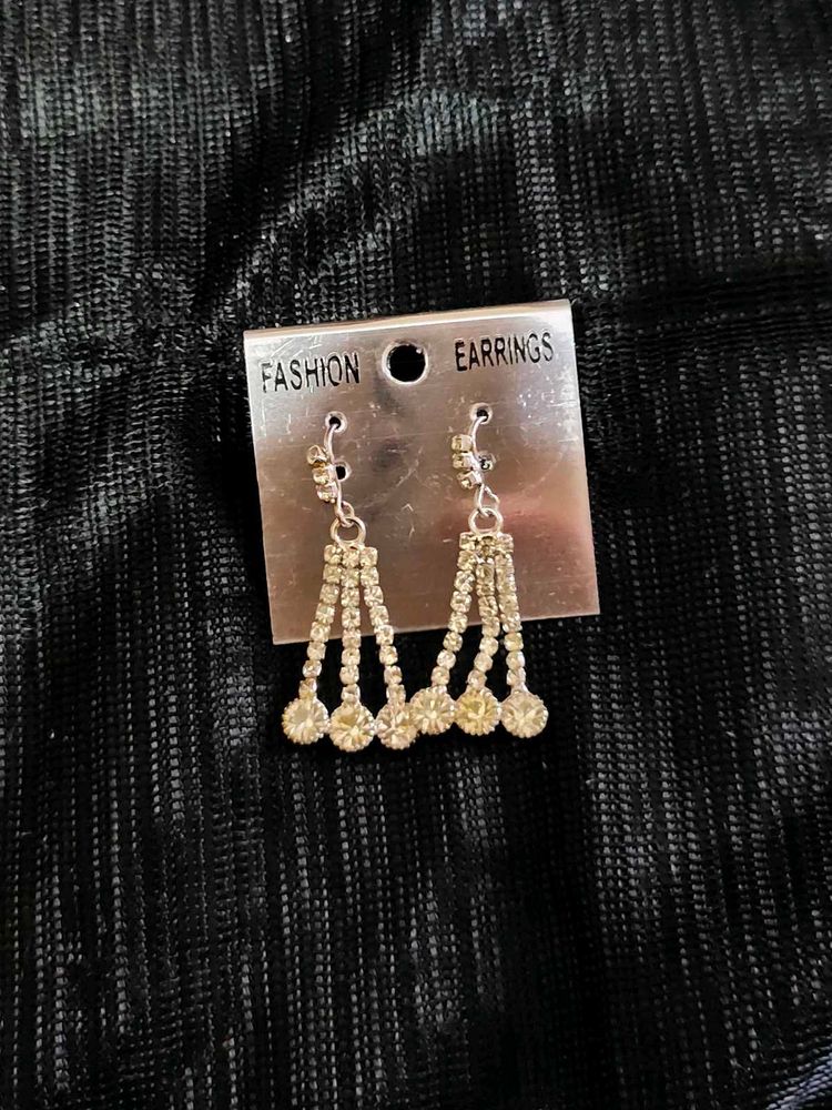 Sparkly Drop Earrings