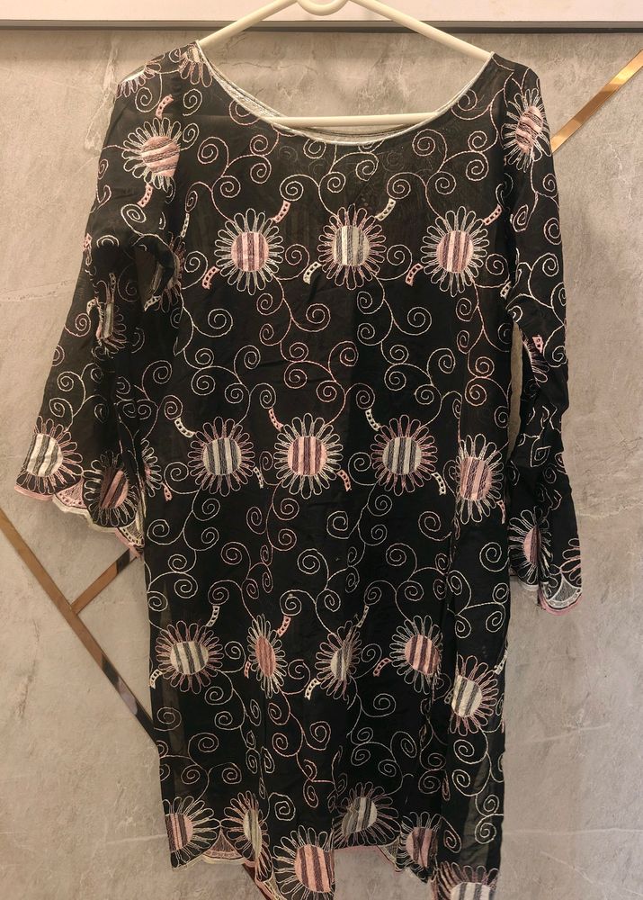 New Embroidered Tunic Top