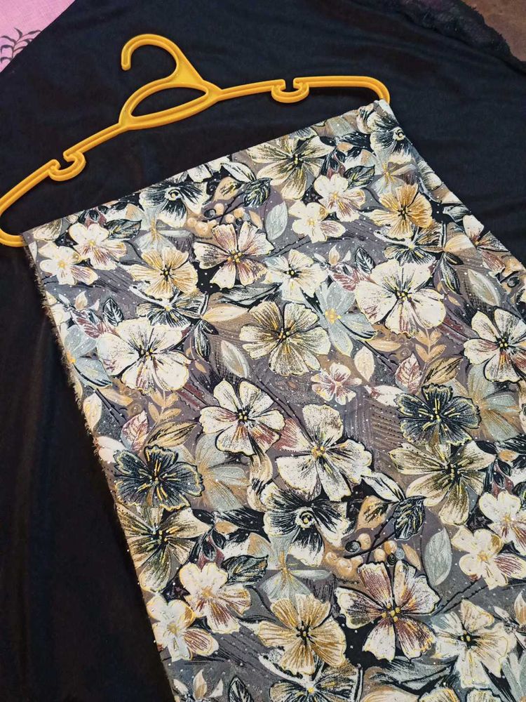 Top Fabric With Stone Work
