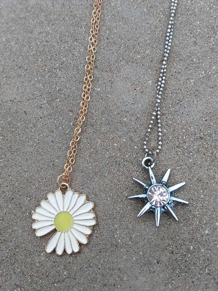 Daisy &amp; Star Necklaces