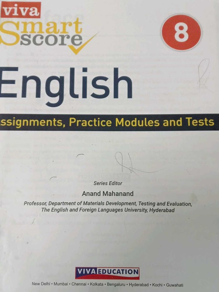 VIVA Smart Score English Class 8th CBSE Modules