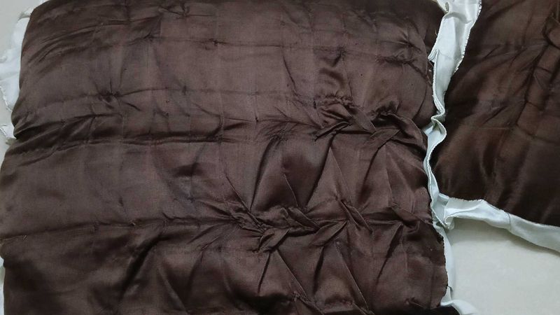 Brown Fiber Pillow