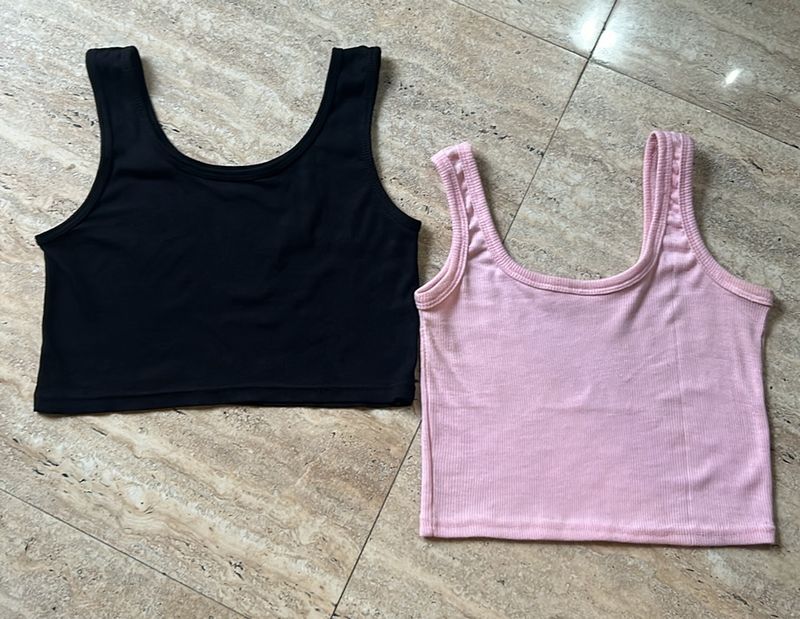 Tank top crop (set of 2)