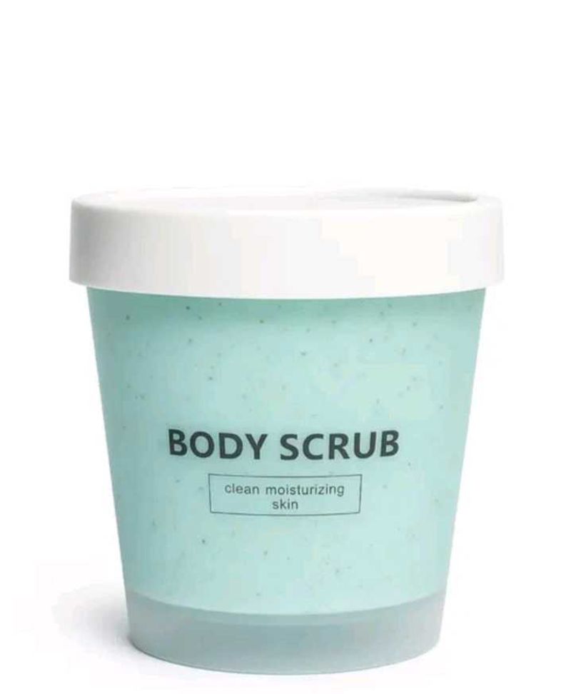 Blue Body Scrub For Skin  Whitening