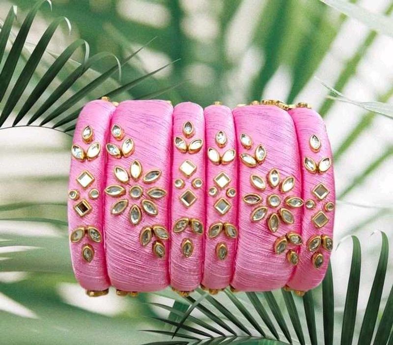 Pinkish Bangles