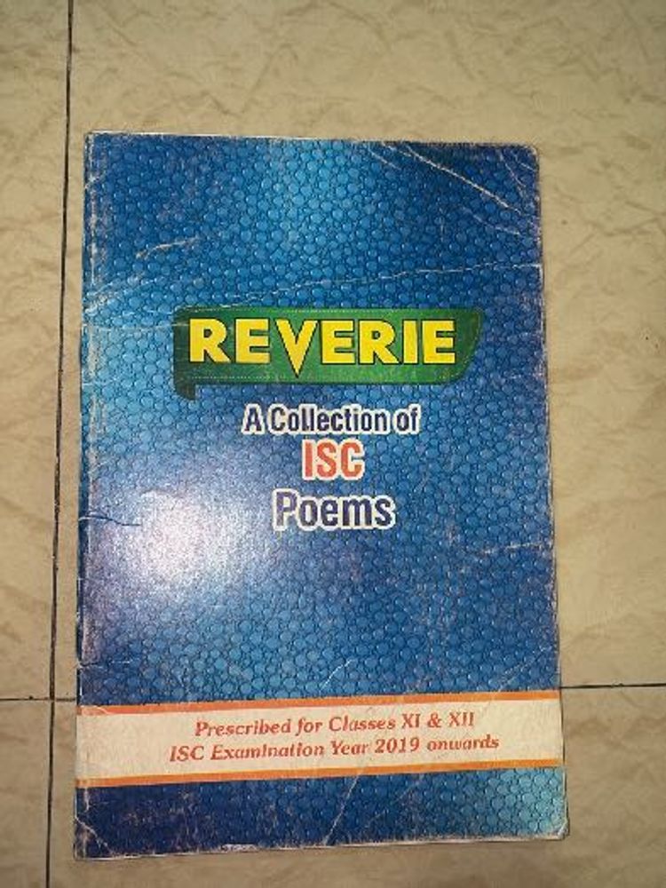 echoes eng short story and reverie isc poems