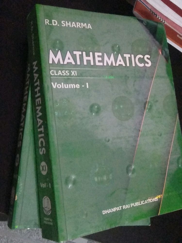 Class 11th Maths Rd Sharma Untouched Book