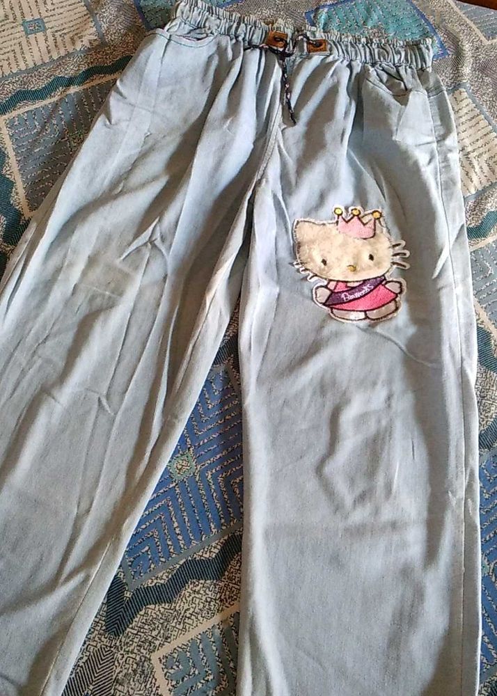 Cute Hello Kitty Jeans