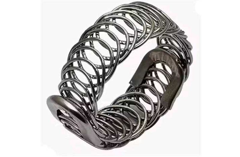 Unique Silver Tone Bracelet