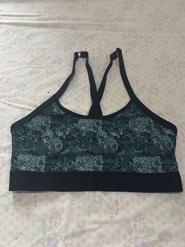 Patterned Sports Bra