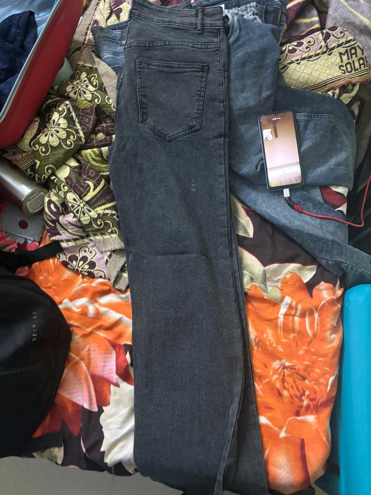 Stylish black Baggy Jeans