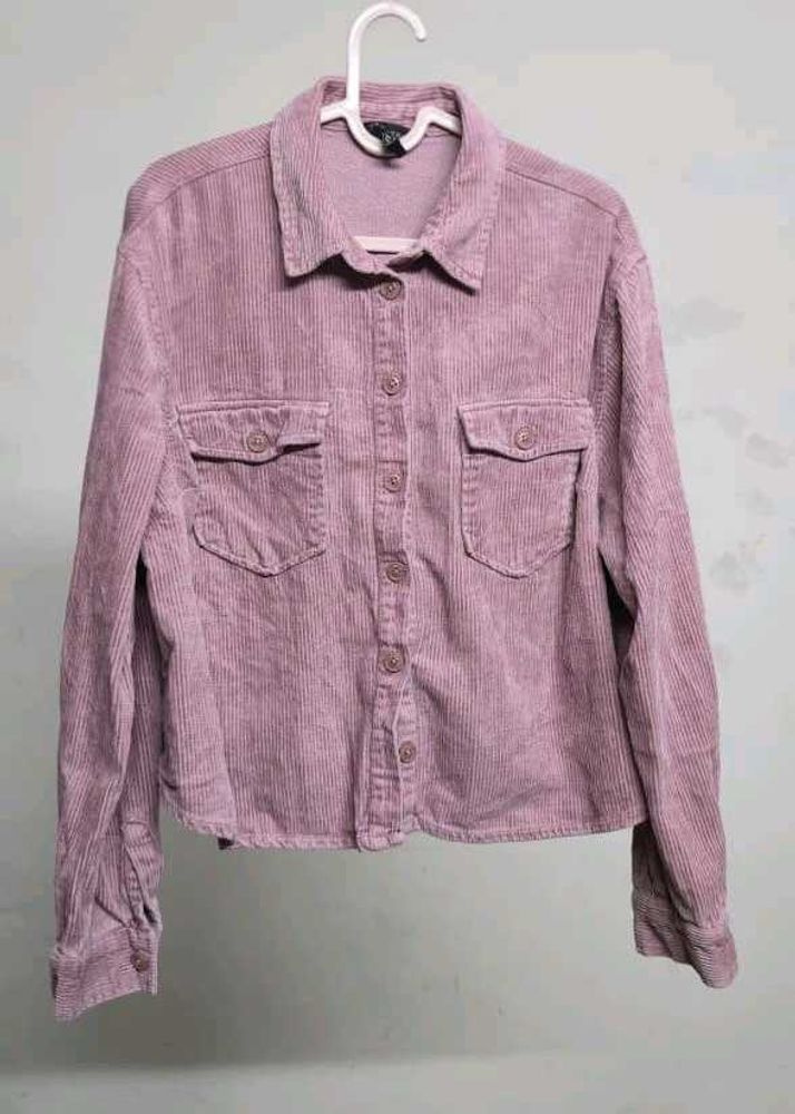New Look Premium Mauve Pink Corduroy Jacket