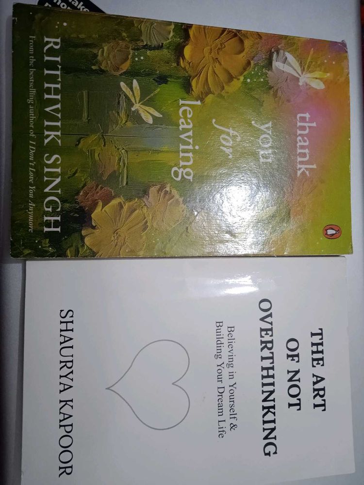 Book Bundle: Thank You for Leaving &amp; Overthinking