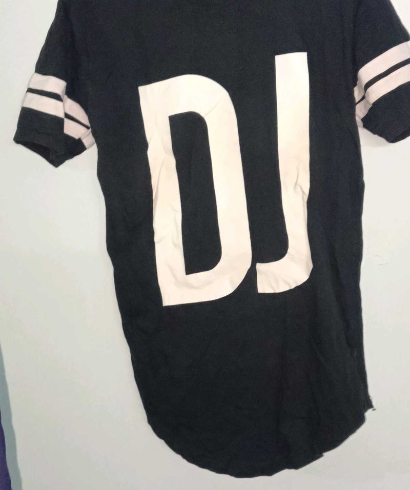 DJ Graphic Print T-Shirt(40)