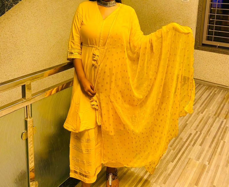 Sharara Kurti Set