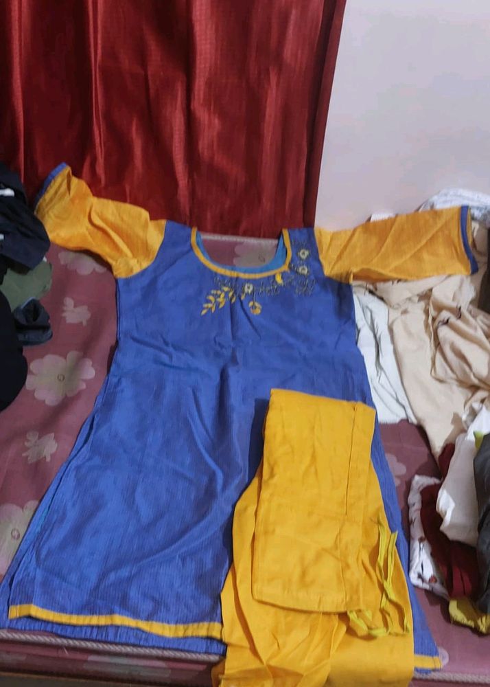 Churidar Set Without Shawl