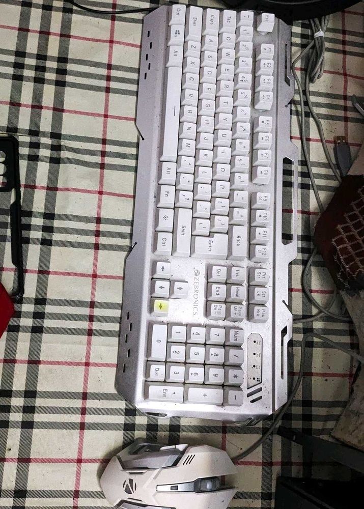 Zebronics Mechanical Gaming Keyboard &amp; Mouse Combo