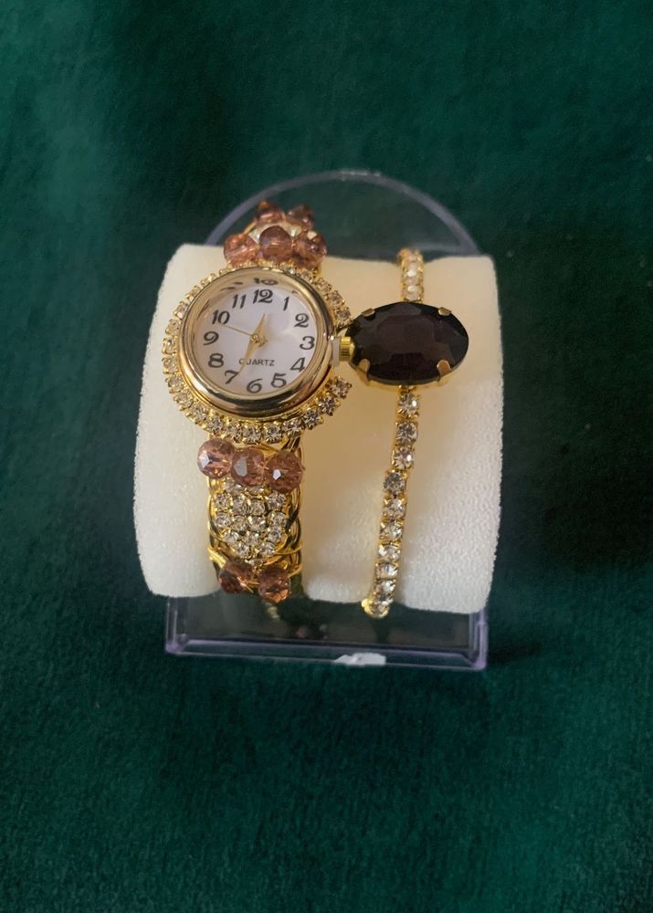 Ladies Watch &amp;storn Bangle (not Used)