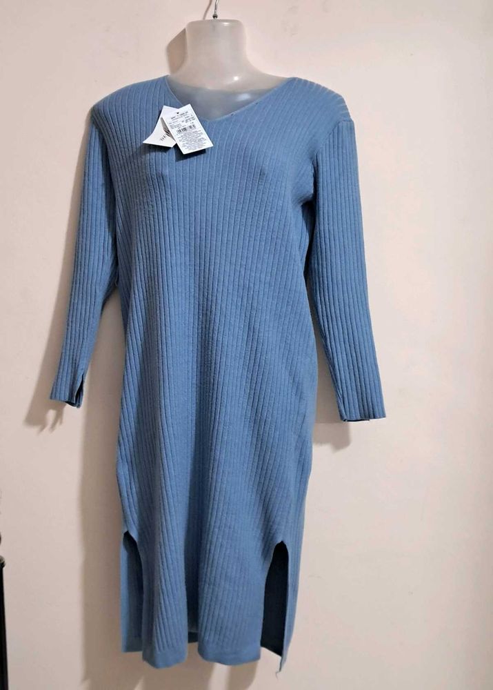 Ribbed Western Bodygon Dress