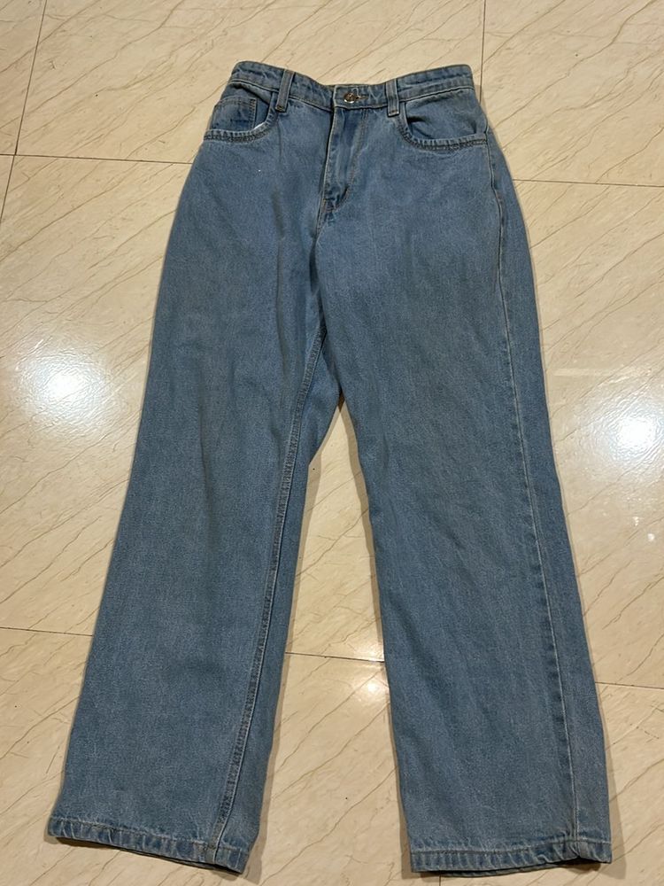 Light Wash Denim Jeans