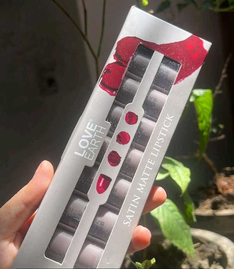 Love Earth Satin Matte Lipstick