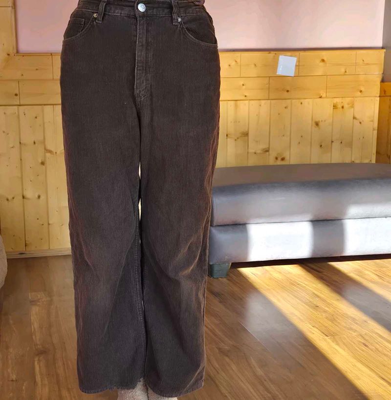 Brown Corduroy Pants