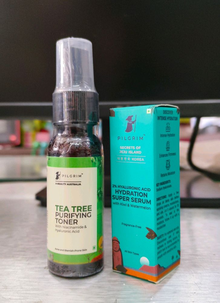 Pilgrim Face Toner &amp; Serum