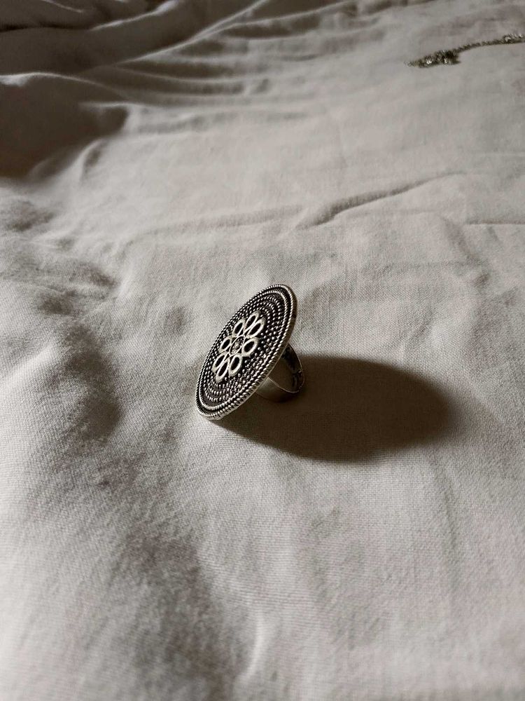 Statement Silver Ring