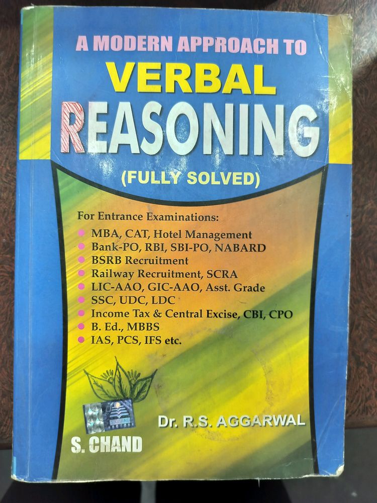 S Chand Verbal Reasoning