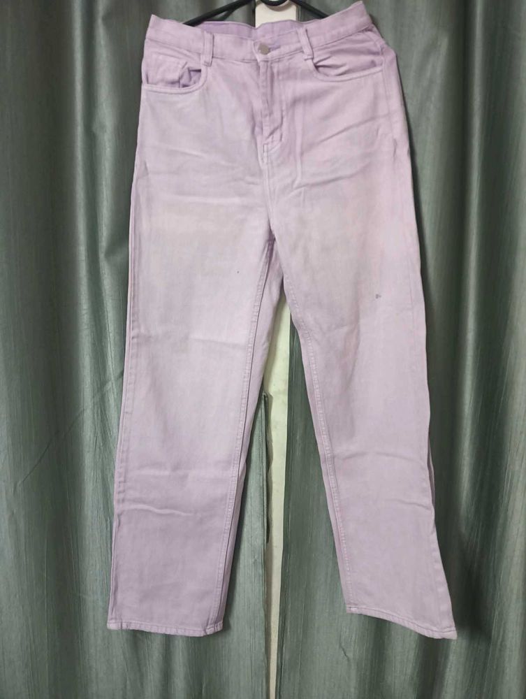 Lavender Straight Jeans 🪻