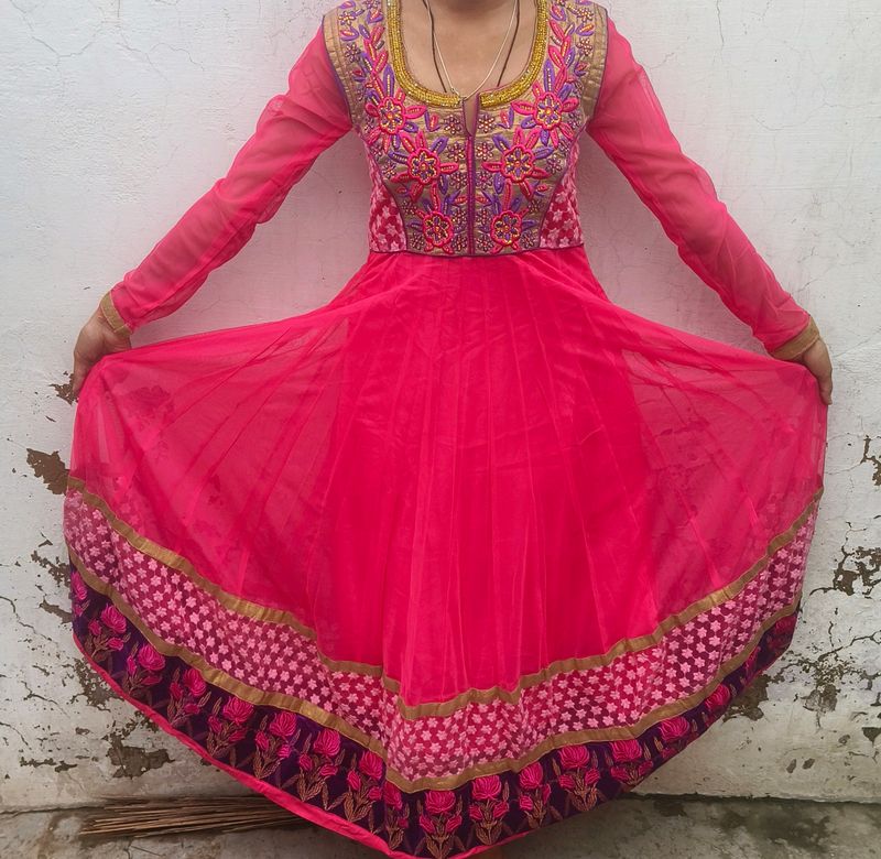 Anarkali Net Suit For Women