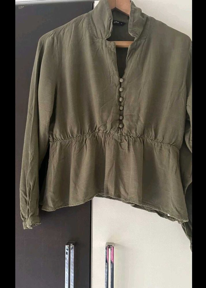 Olive Green top