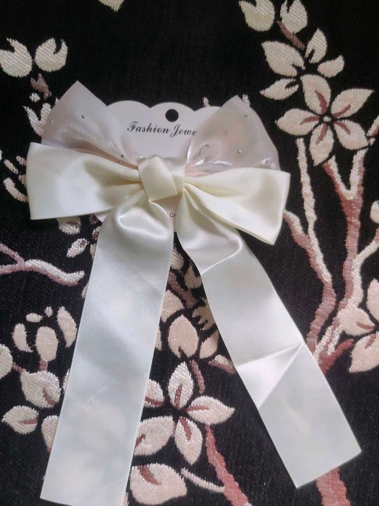 Elegant Hair Bow Clip