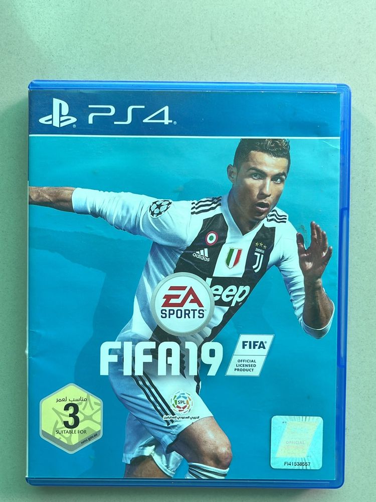 FIFA 19 Ps4 CD Unused Tested Mint Condition
