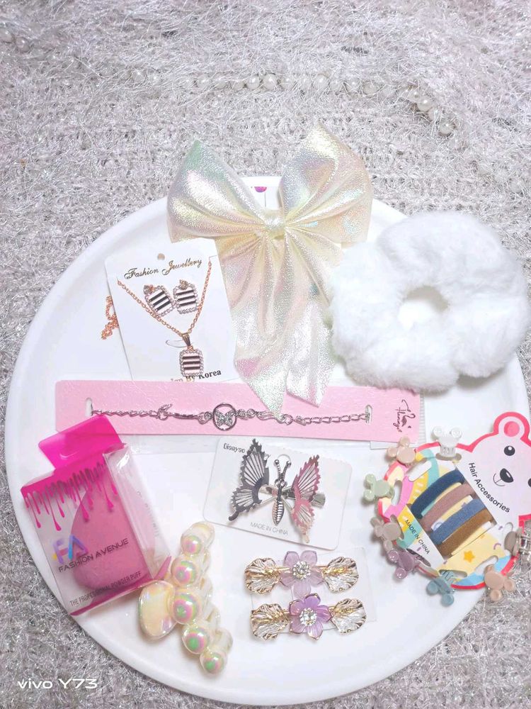 Hair Accessories &amp; Jewelry Set