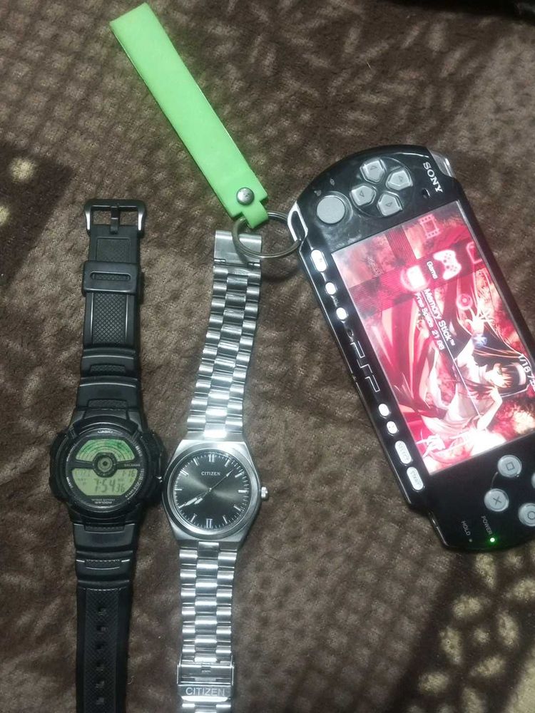 Watches and a PSP