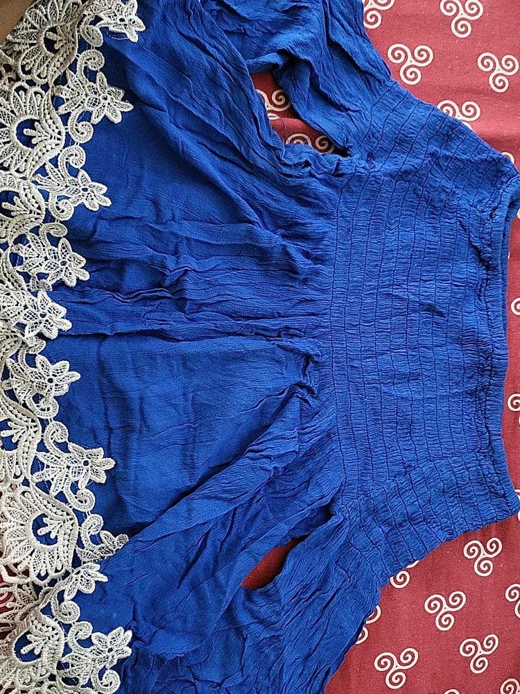 A Cute Off Shoulder Top