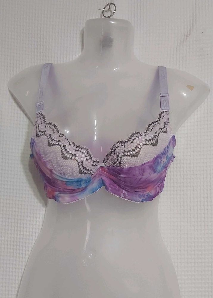 Watercolor Lace Bra