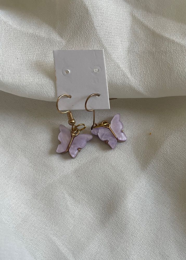 🦋Lilac Butterfly Earrings🦋
