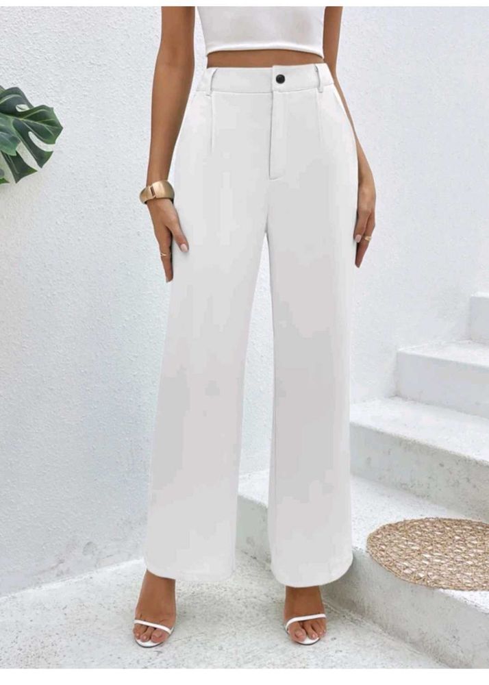 White Korean trousers