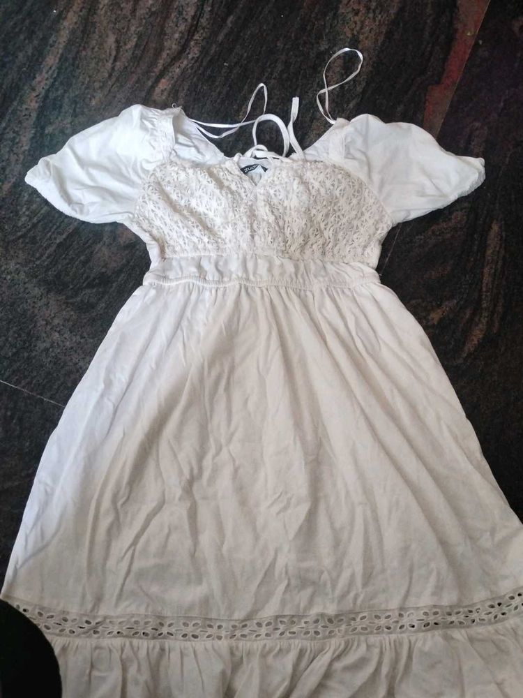 White Lace Sundress