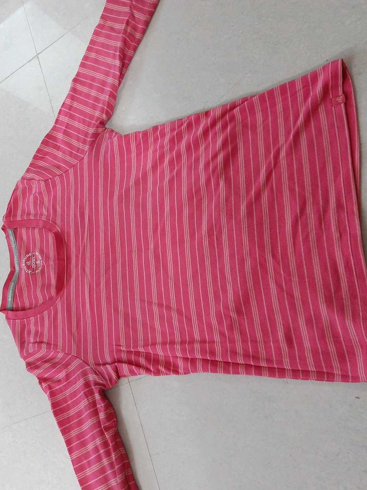Striped Pink T-Shirt