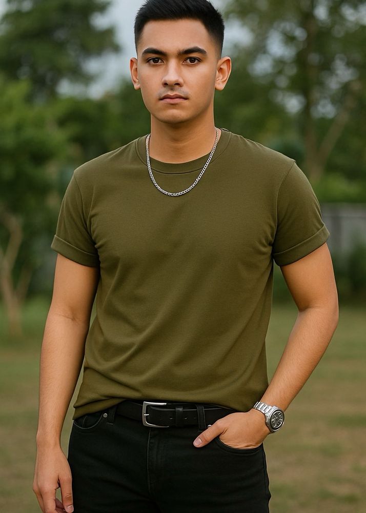 Olive Green T-Shirt