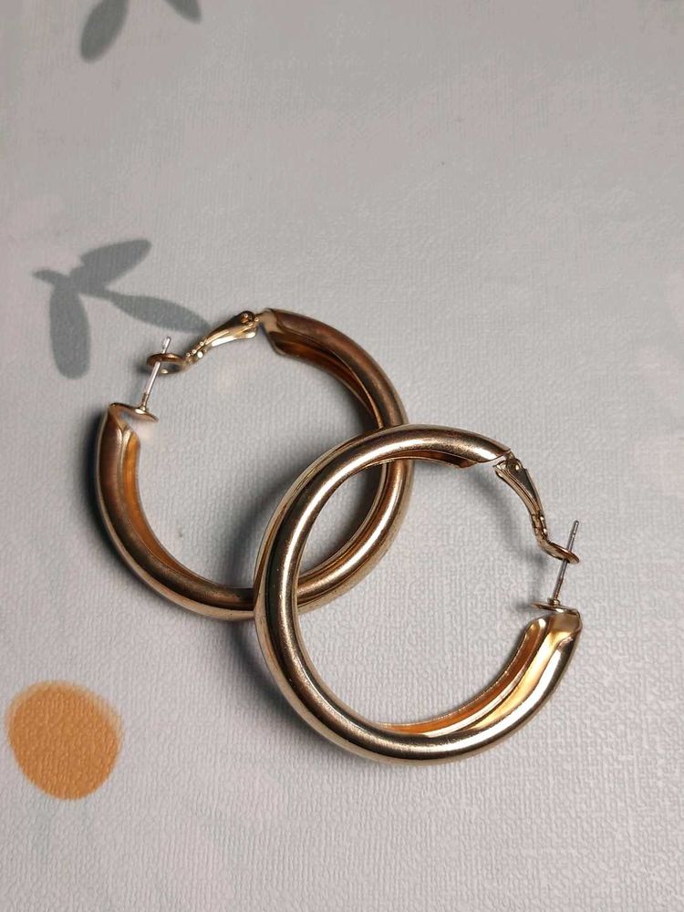 Gold Hoop Earrings