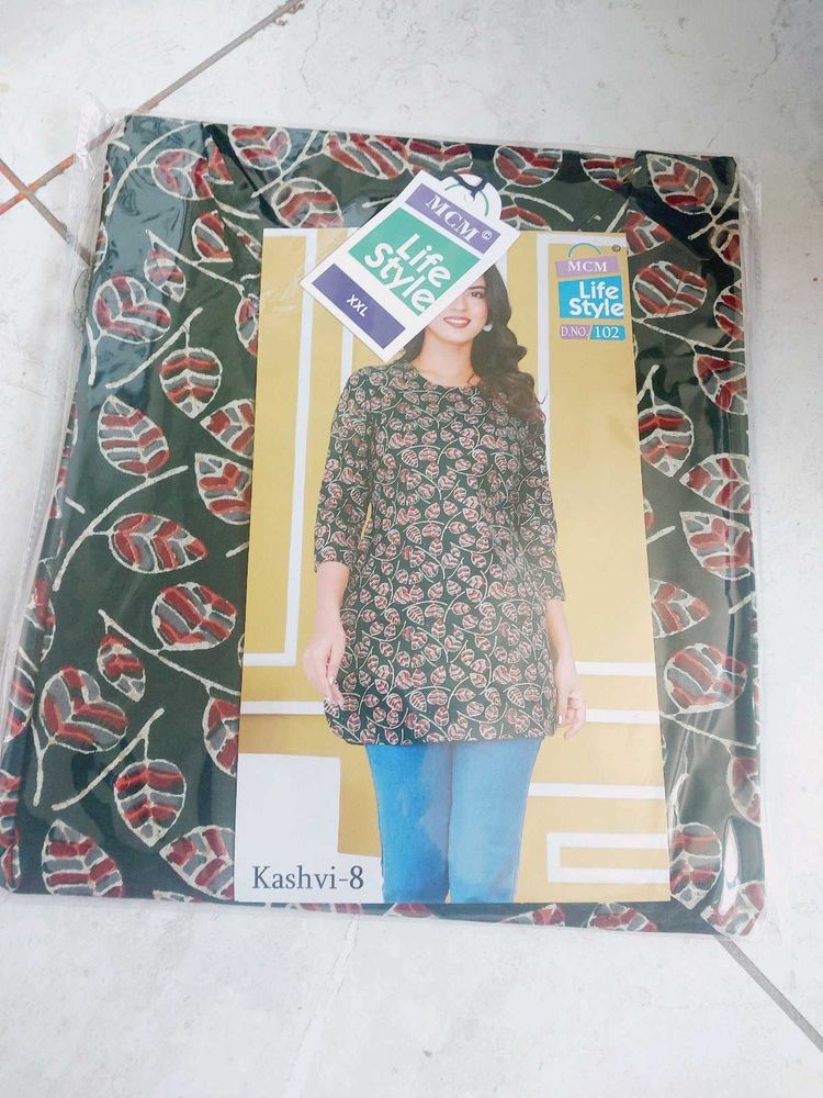 Cotton Sort Kurti