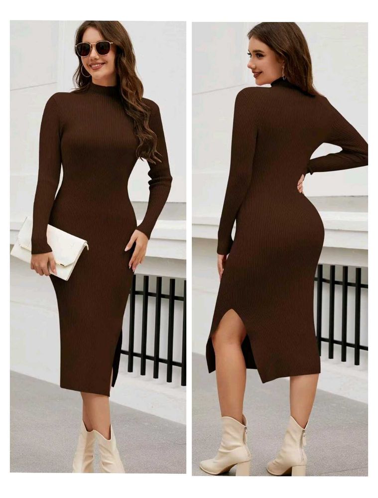 Combo Of Boohoo Midi Dress &amp; Stockins