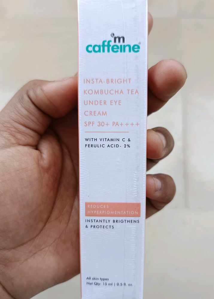 MCAFFEINE UNDER EYE CREAM &amp; OIL CONTROL SERUM